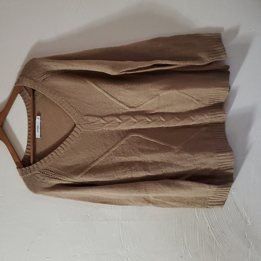 JustFab Women's Plus Sweater